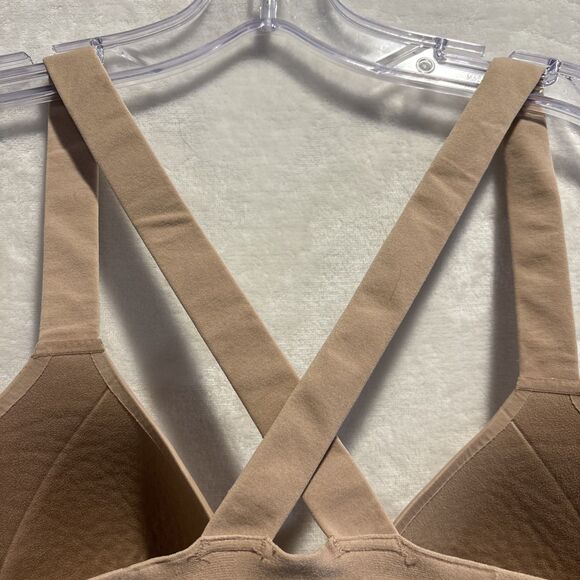 Spanx Women's Smooth Bra-llelujah Lightly Lined Crossback Bra 38DD Beige Nude - Picture 8 of 15